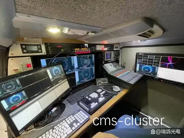 篮球比赛转播车