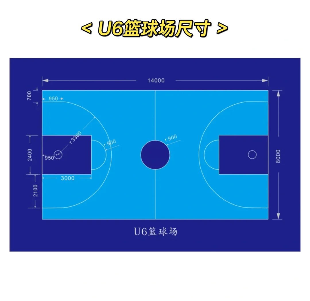 篮球场地管道系统示意图