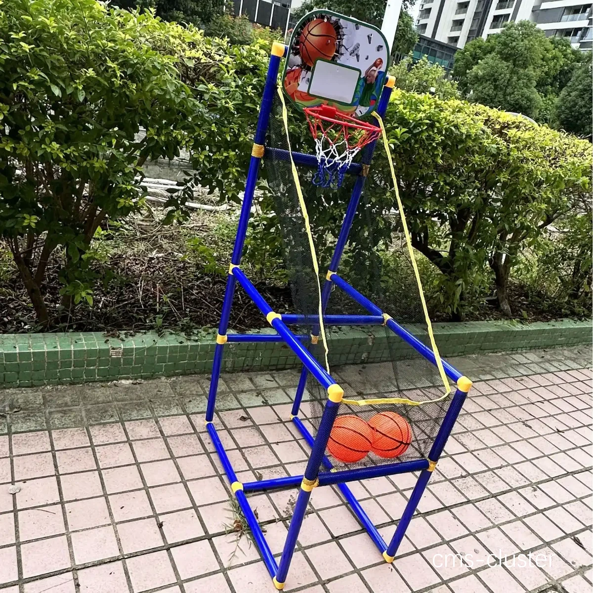 篮球设施结构图