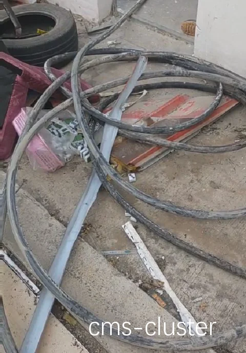 电缆更换过程