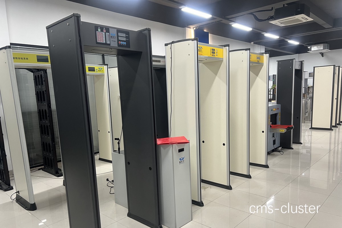 智能化安检门的功能展示