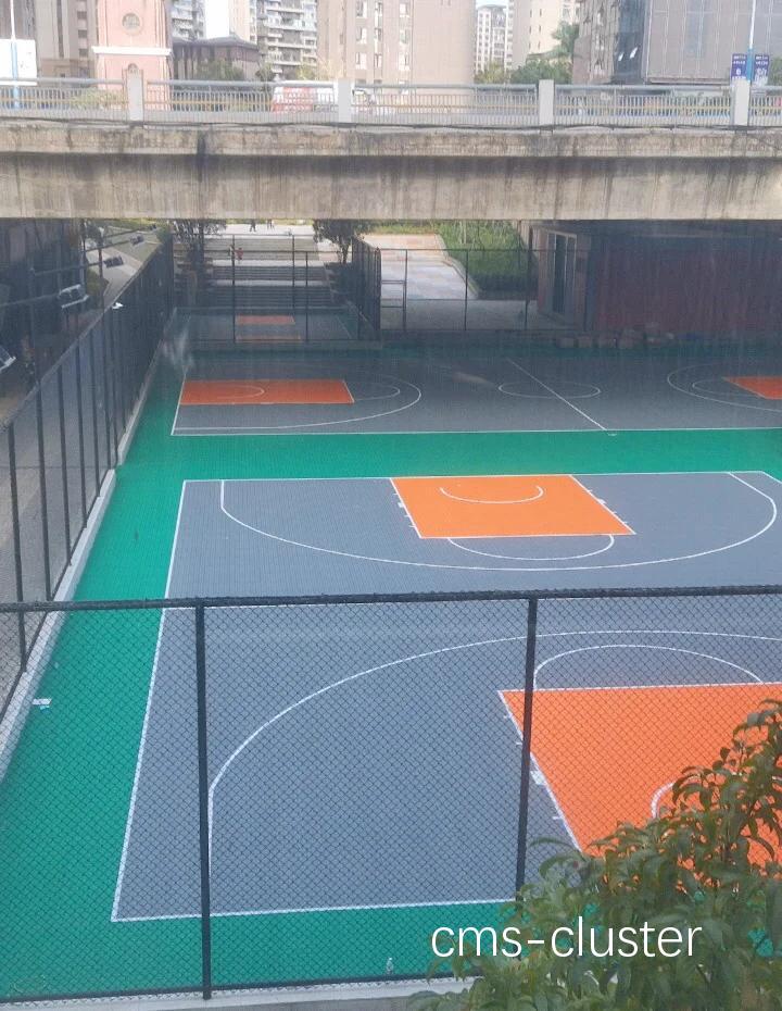 篮球场挡风板示意图