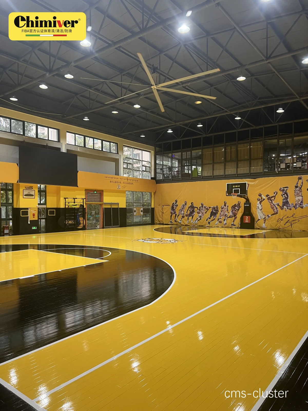 篮球场馆全景图
