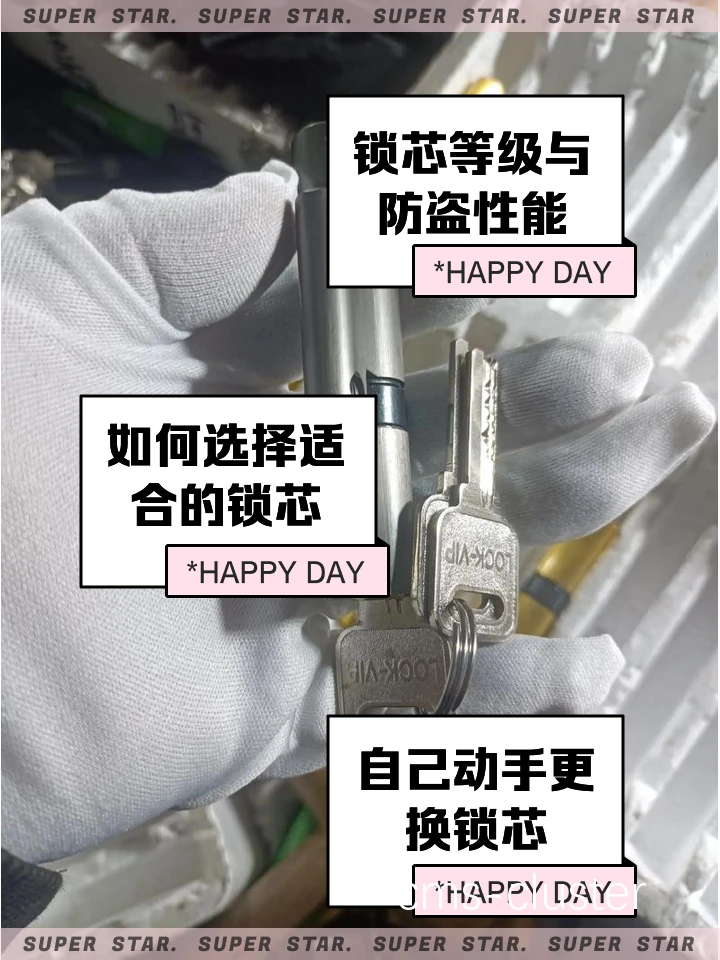 锁具维护示意图