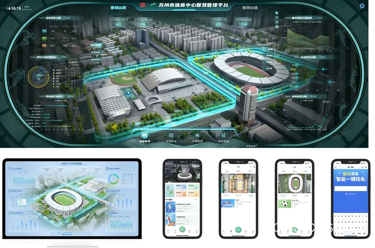 智能化科技型热身区示例