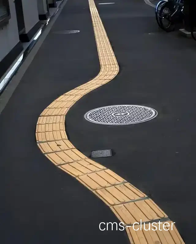 直线型盲道设计