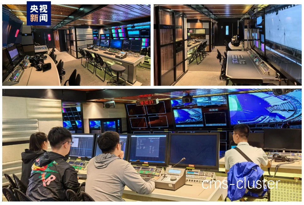 转播车内部结构示意图
