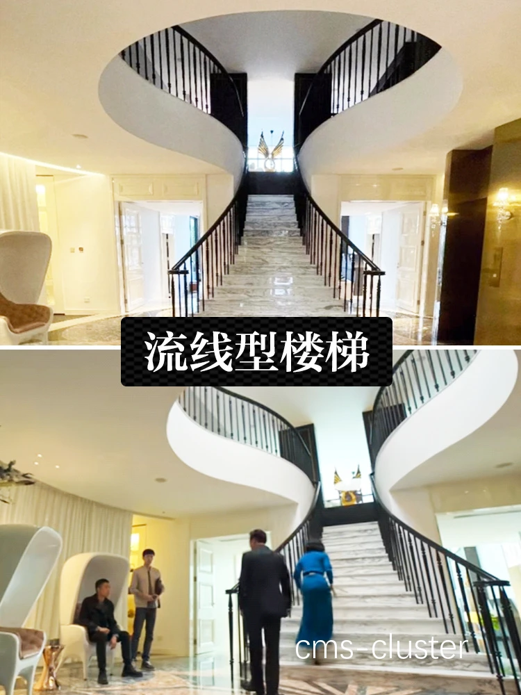 曲线型通道与直线型通道对比图