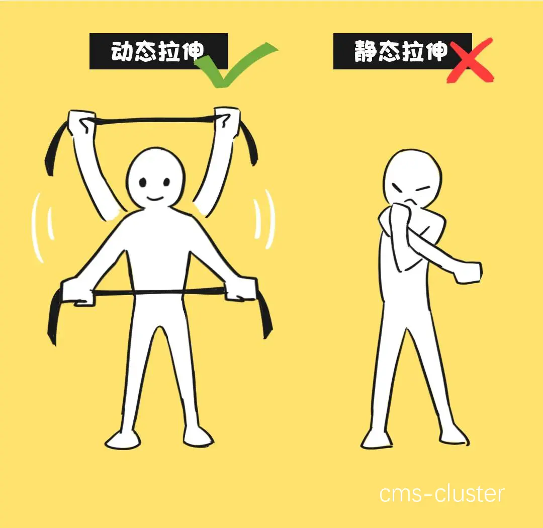 热身区布局示例