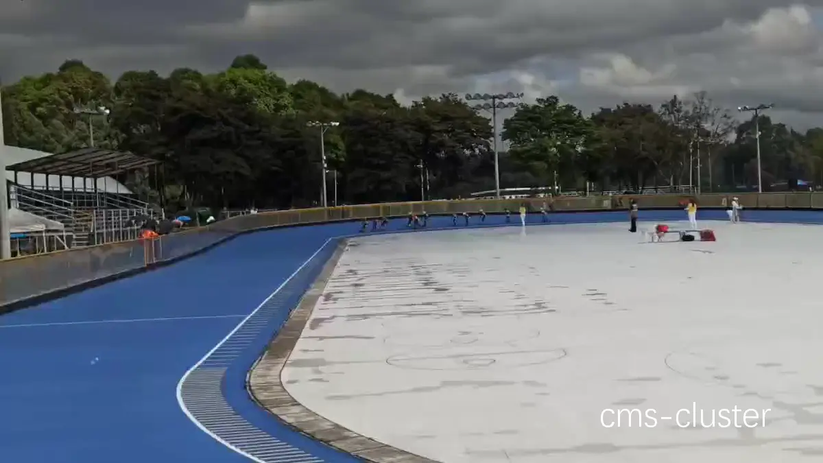 如何设计一个适合篮球训练的轮滑场?