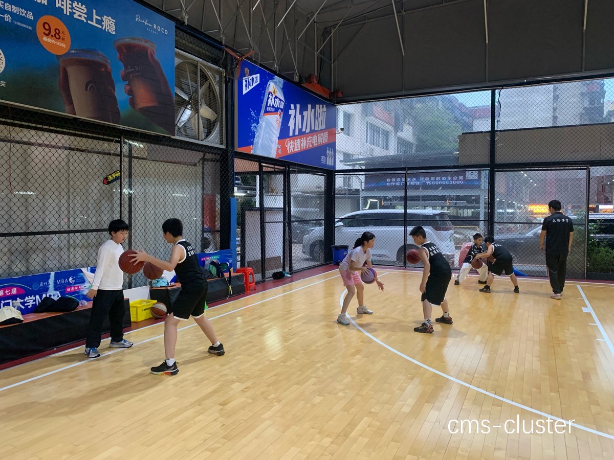 家长带孩子打篮球时如何选择有停车场的场地