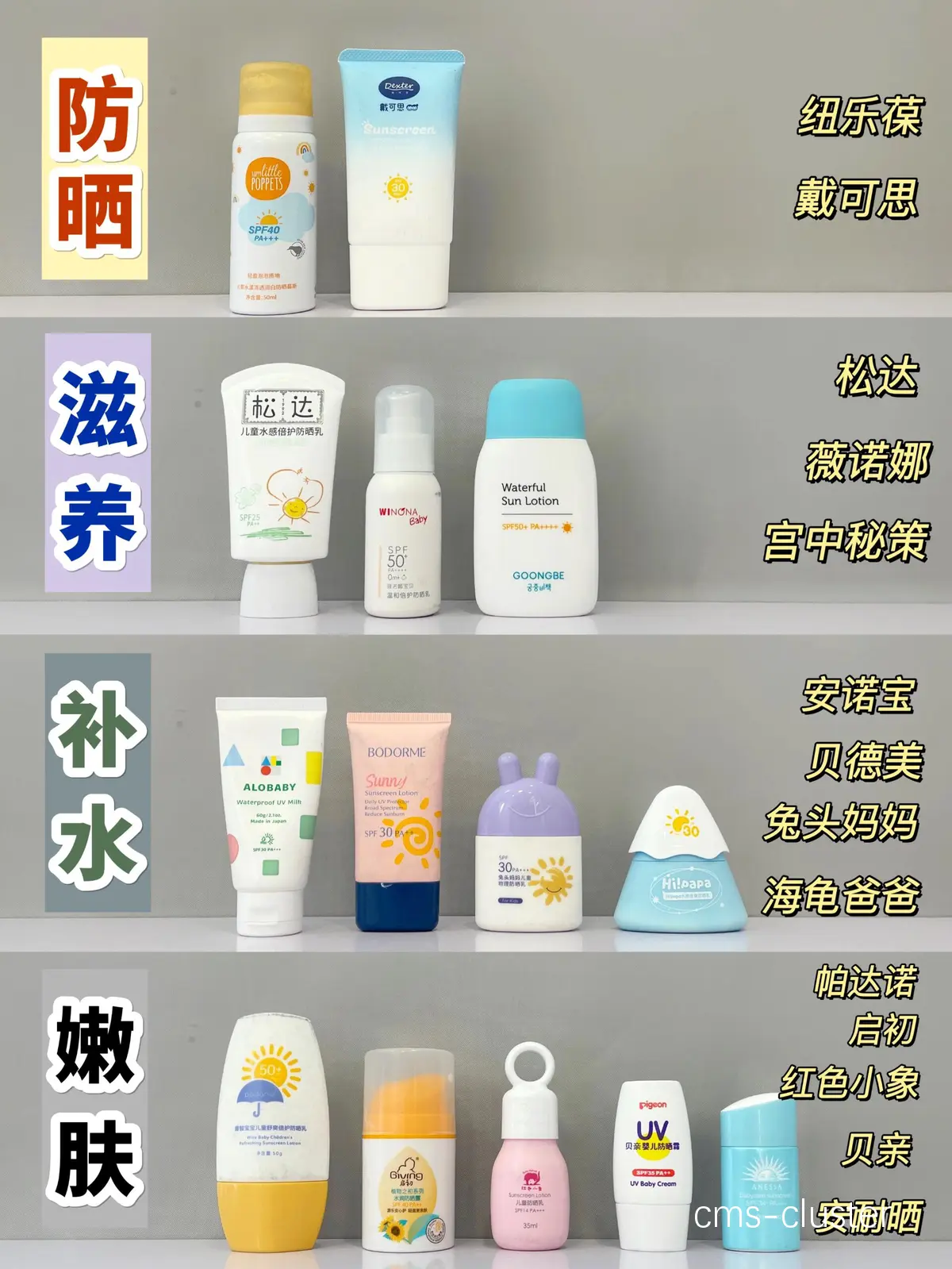 儿童篮球培训班推荐的防晒霜有哪些?