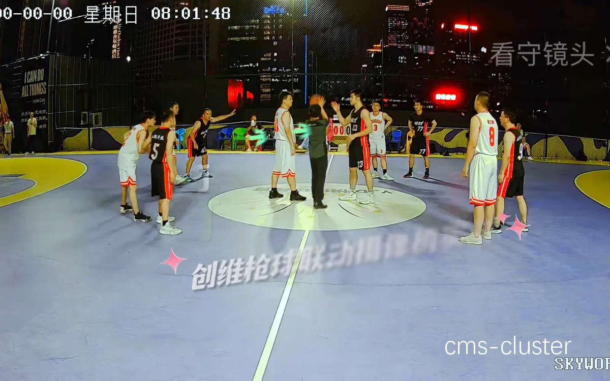 业余篮球比赛场地需要什么样的监控摄像头