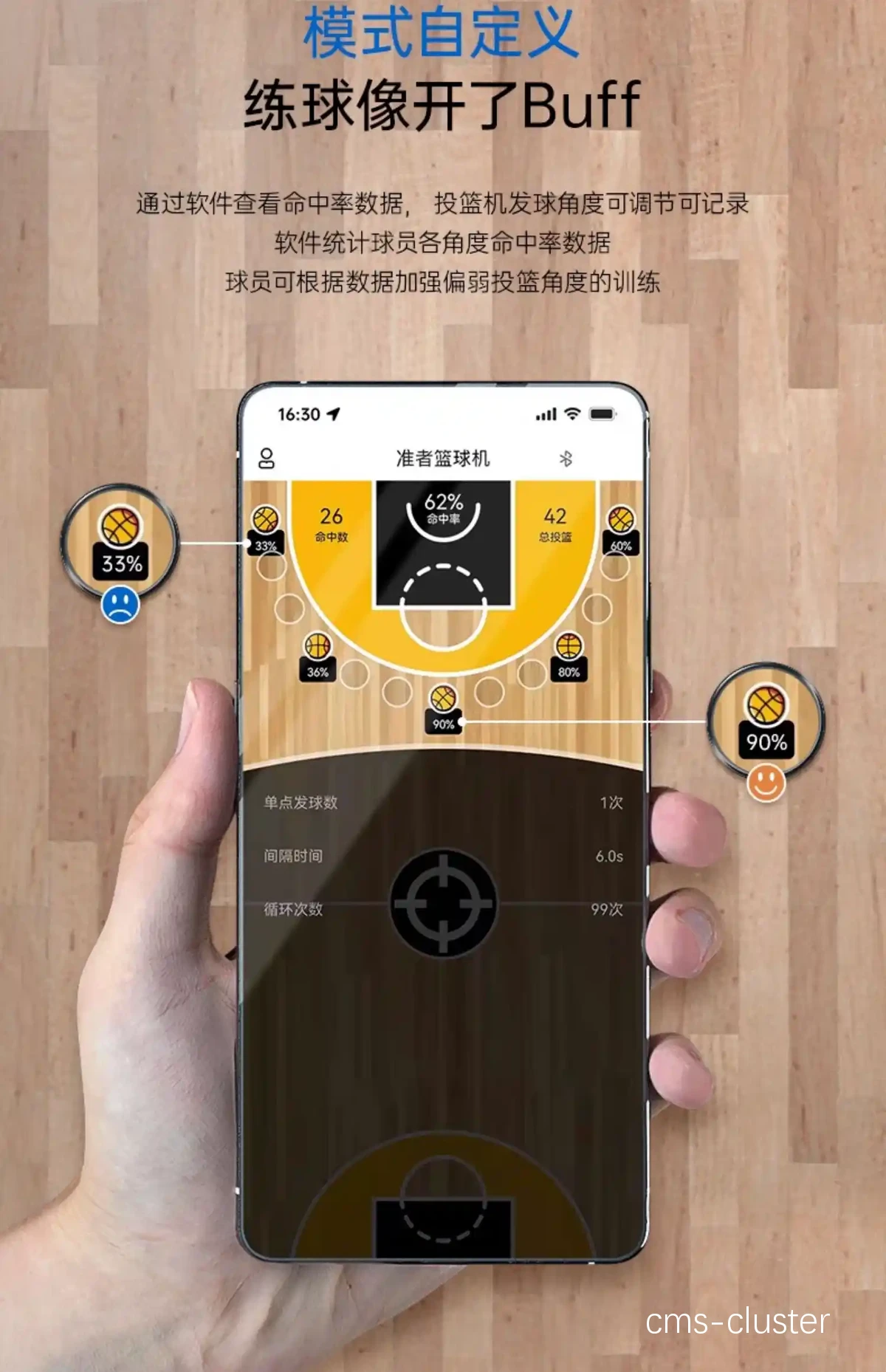 如何在篮球球场中加入智能设备