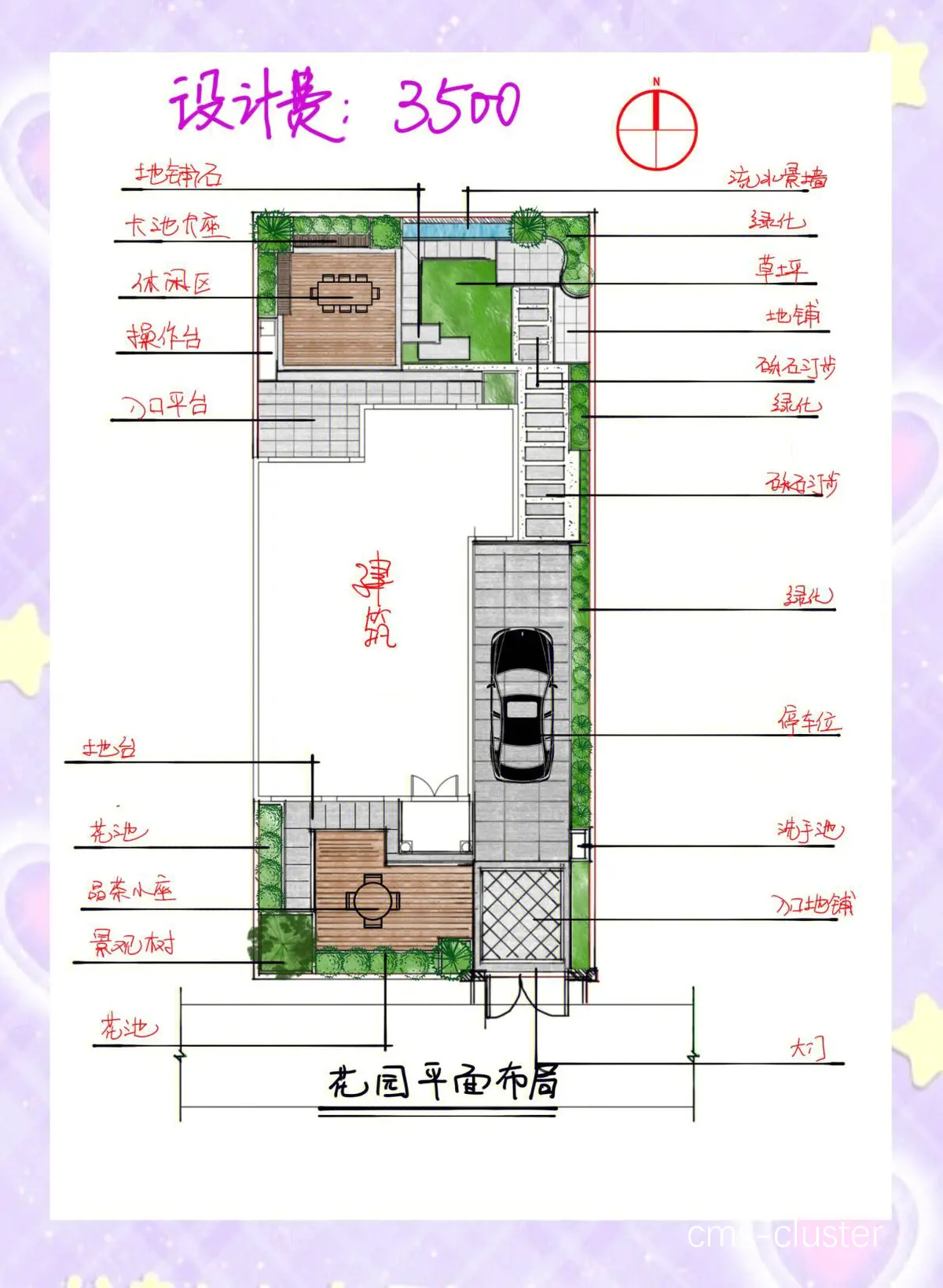 如何在自家后院画出标准的三分线