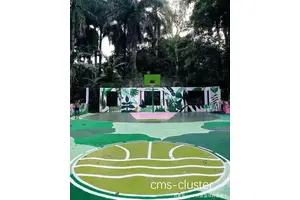  青少年篮球爱好者喜欢的篮球场喷泉设计有哪些？