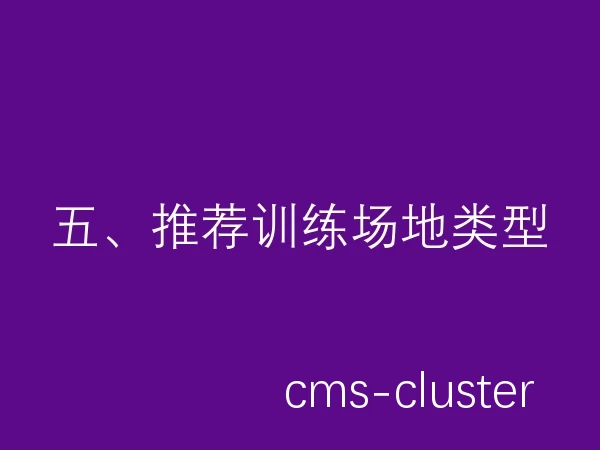 五、推荐训练场地类型