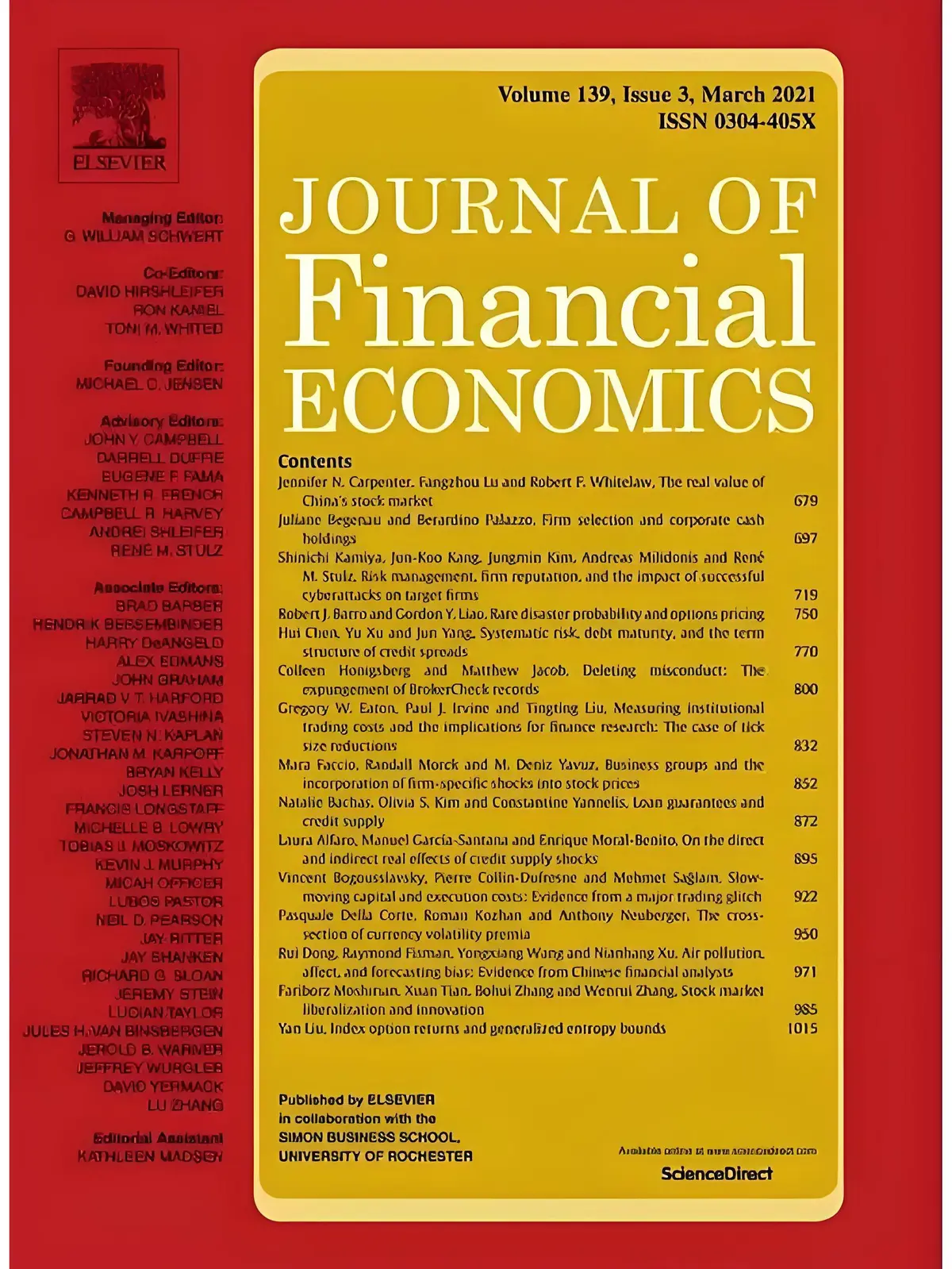 Journals for researchers in crypto quantitative trading