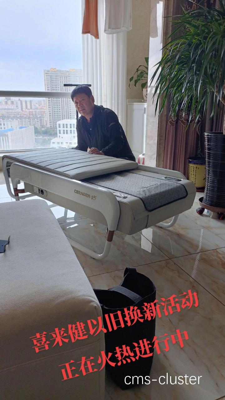 老年篮球爱好者使用的理疗床