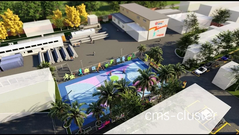 篮球场文化展览的安保解决方案