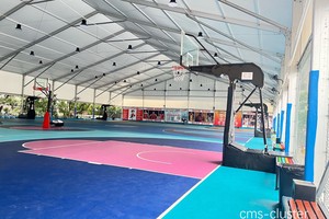  园林篮球设施的创新设计思路：融合自然与科技，打造未来运动空间